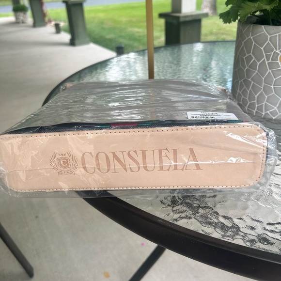 NWT- CONSUELA- “ ROWAN”Vibrant Geometric Crossbody Bag - Multicolor - Picture 9 of 10